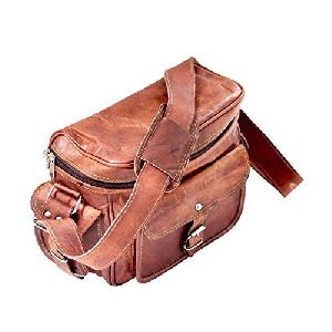 Genuine Leather Vintage Brown DSLR/SLR