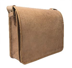 Leather Bag Vintage Handmade Brown Laptop Messenger Bag By Znt Bags