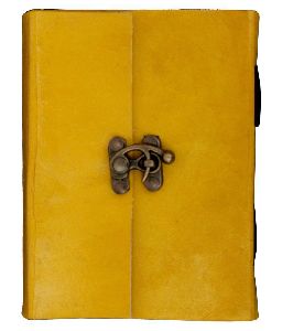 Leather Diary Handmade Paper Real Vintage Look