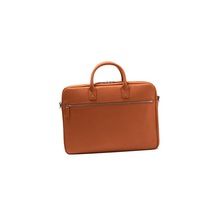 Small file leather laptop briefcase