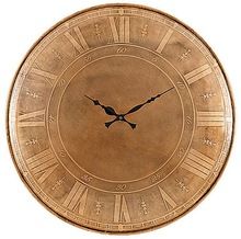 LARGE ANTIQU COPPER CLOCK