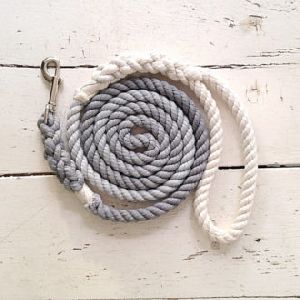 Rope Colorful Cotton Made Dog Ombre Leash
