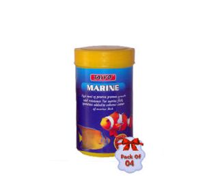 TAIYO Marine Flake Fish Food 25 gm (Pack Of 4)