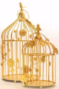 golden bird cage