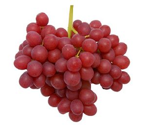 Fresh Crimson Grapes