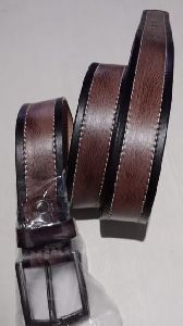 AE-123 Buff Grain Hand Padding Leather Belt