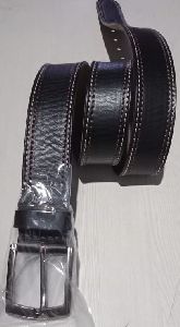 AE-135 Buff Grain Hand Padding Leather Belt