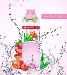 Aloe Vera Strawberry Juice