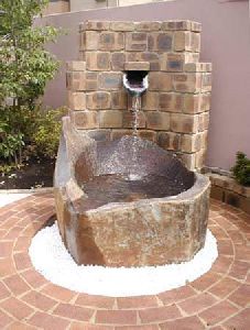 Antique Stone Fountain