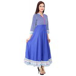 3/4th Sleeve Anarkali Kurti