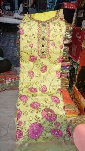 Chanderi Dress Material