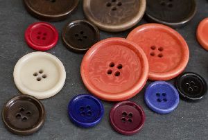 Colored Corozo Button