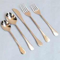 Golden Stainless Steel High Quality Cutlery Set