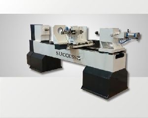 Semi Automatic CNC Wood Lathe Machine