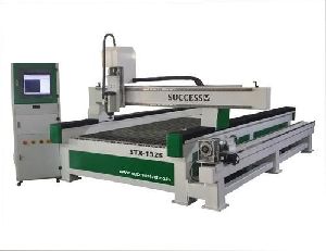 STX-1325 CNC Engraving Router with Rotary Attachment