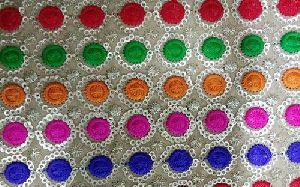 Designer Embroidered Fabric