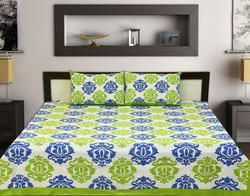 Touch Feel Printed Double Bedsheets