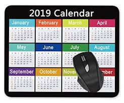 Calender Mouse pad