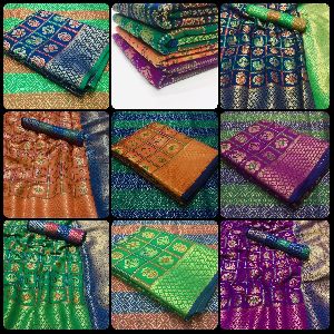 Kala Banarasi handloom weaving silk saree