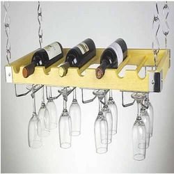 Hanging  glass rack