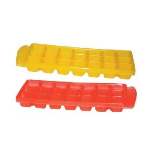 Red Plastic Ice Tray