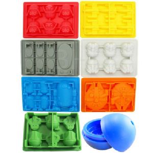 Multicolor Silicone Ice Trays