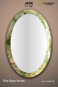 Onyx Oval Mirror