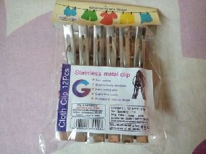Nickle Plated MS Cloth Clips