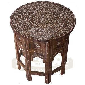 Brown Sheesham Wood Table