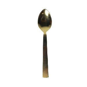 SS Golden Plated Serving Spoon