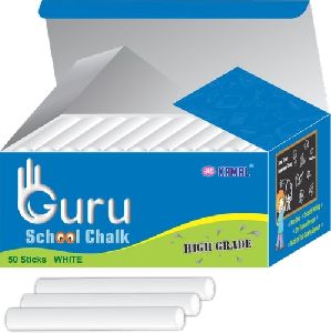 Guru White School Chalk