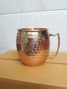 Hammared Copper Mug