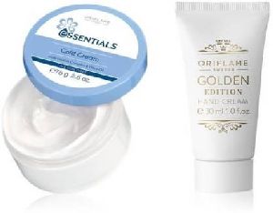 Oriflame Sweden Essentials Cold Cream & Golden Edition Hand Cream Combo
