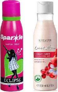 Oriflame Sweden Love Nature Conditioner with Sparkle Perfume Combo