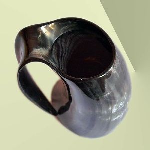 Viking Bar Mug Real Horn Handmade From Natural Material