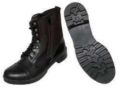 Mid Ankle Leather Army Combat Boots