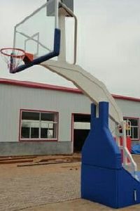 Moveable Basketball Pole