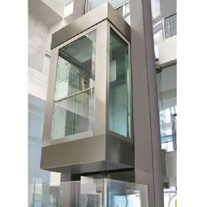 glass elevator