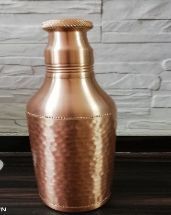 Copper Champagne Bottle