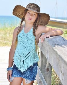 Girls Crochet Top