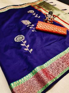 Lichi Banarasi soft silk saree