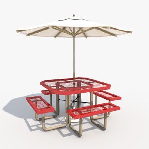 Wooden Garden Umbrella