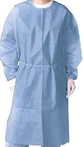 Blue Isolation Gown