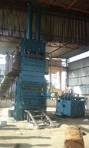 Single Stage Down Packing Cotton Baling Press