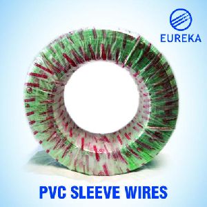 Neon Green PVC Sleeve Wire