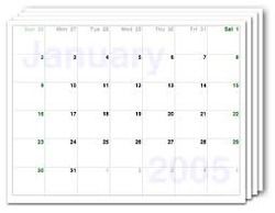 Custom Printed Calendars