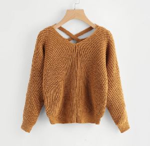 Full Sleeves Ladies Woolen Sweater, Technics : Attractive Pattern, Handloom,  Occasion : Casual Wear at Best Price in Alirajpur