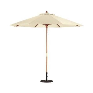wooden patio umbrella