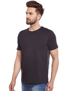 round neck black t-shirt