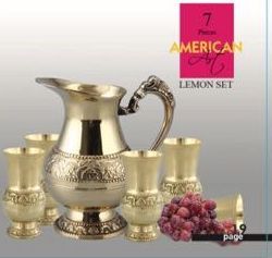 Brass American Lemon Set